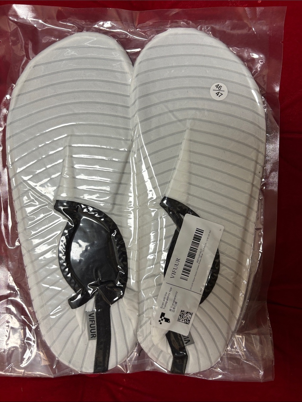 VIFUUR White Water Shoes Men Sz 46/47 NWT